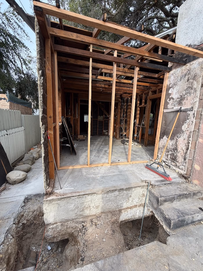 Fire Damage and Foundation Santa Paula - Transylvania Construction Los Angeles11